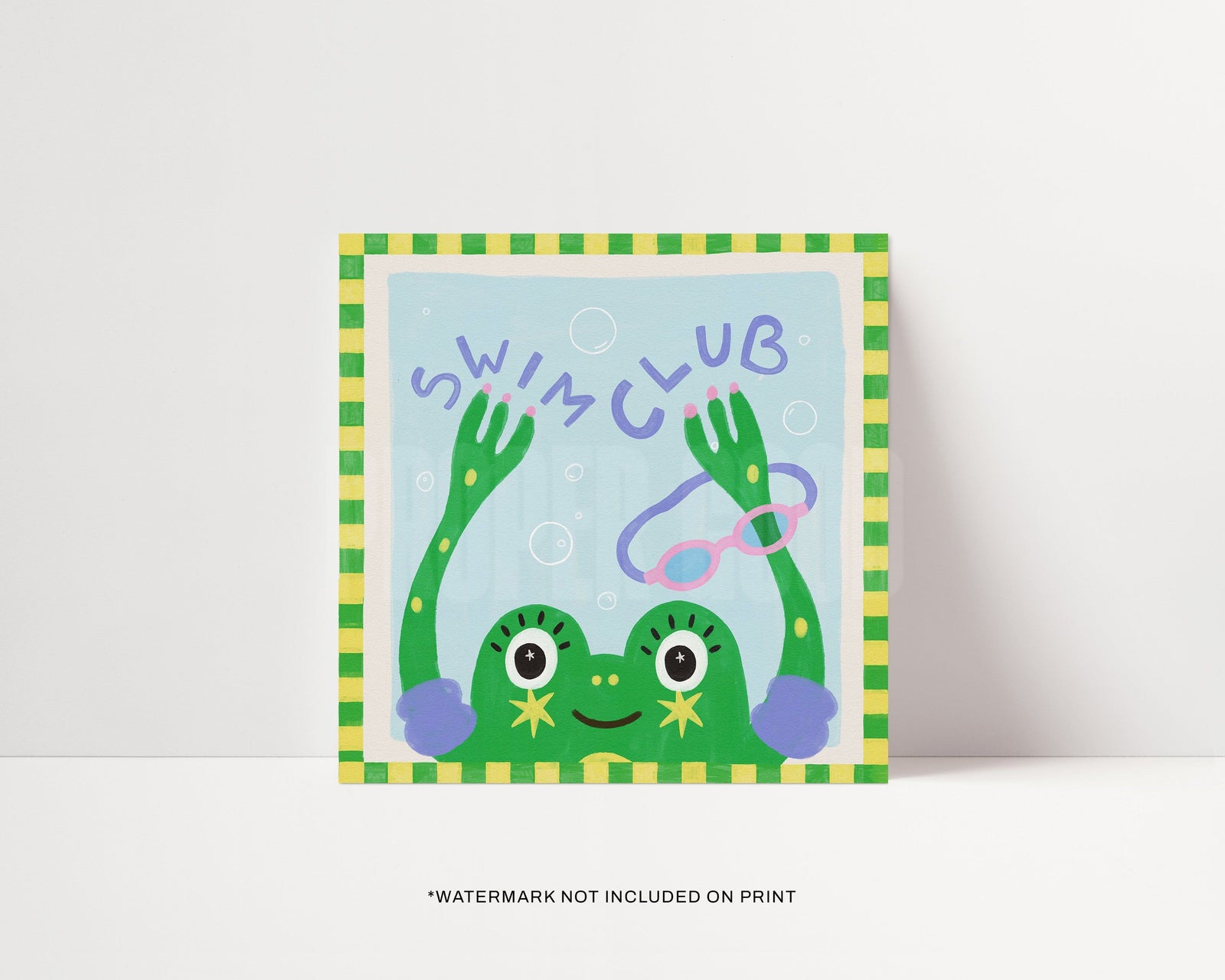 Swim Club Kids Print