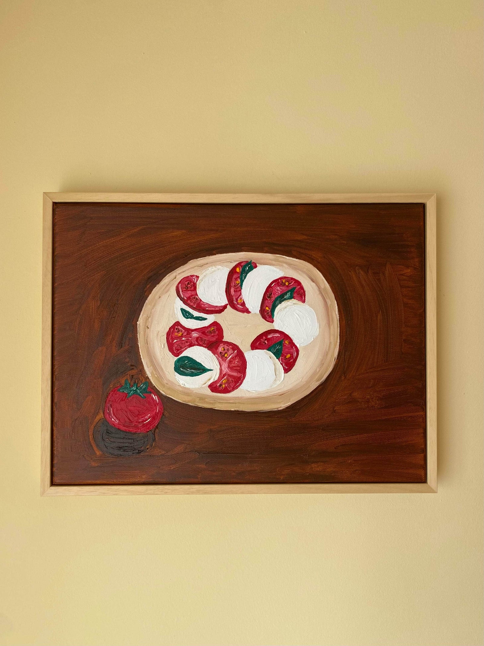 Salata Caprese Painting