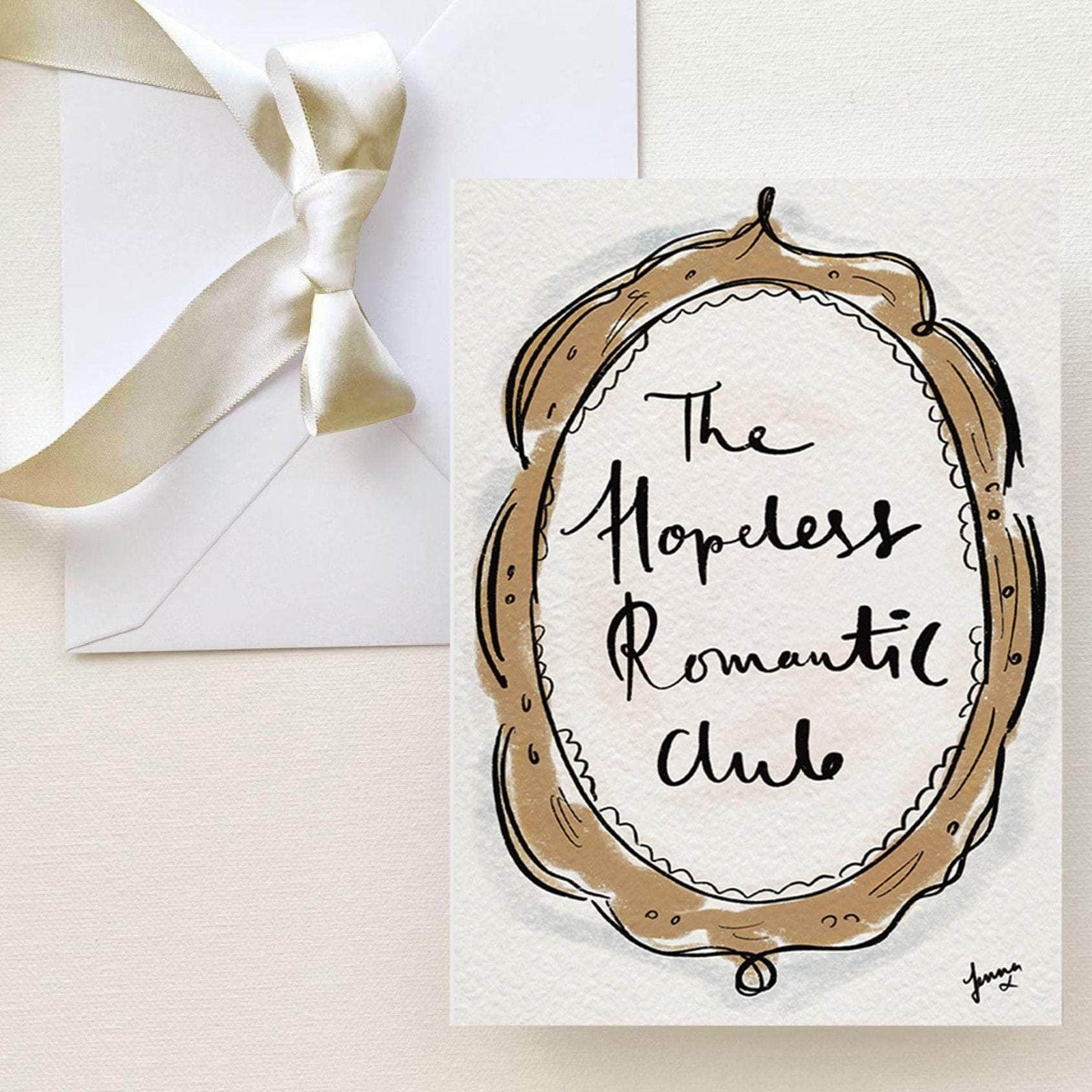 Hopeless Romantic Greeting Card