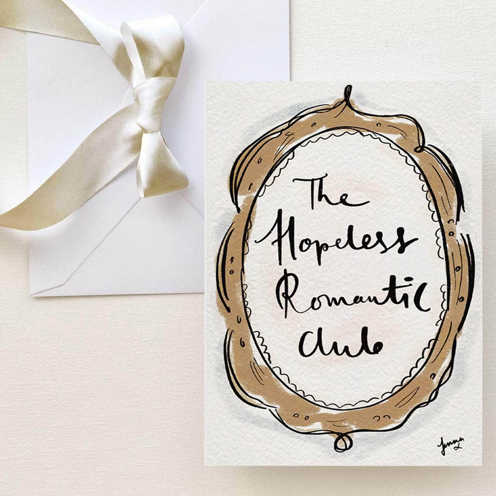 Hopeless Romantic Greeting Card