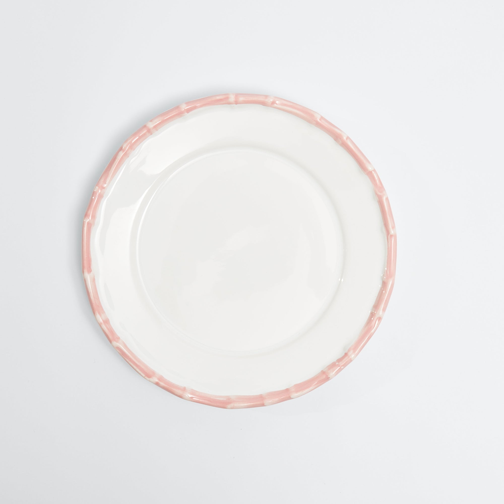 Small Pink Bamboo Side Plate (1 Piece)