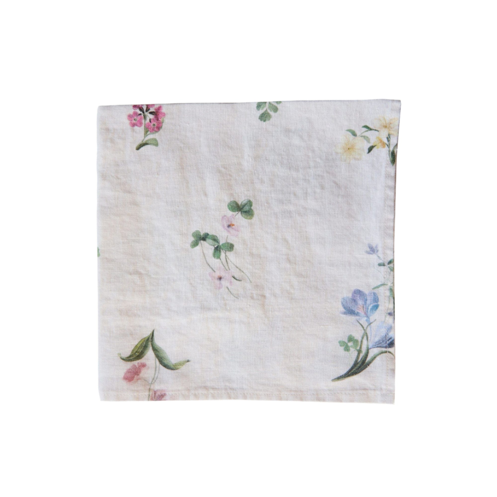 Signs of Spring Linen Napkin
