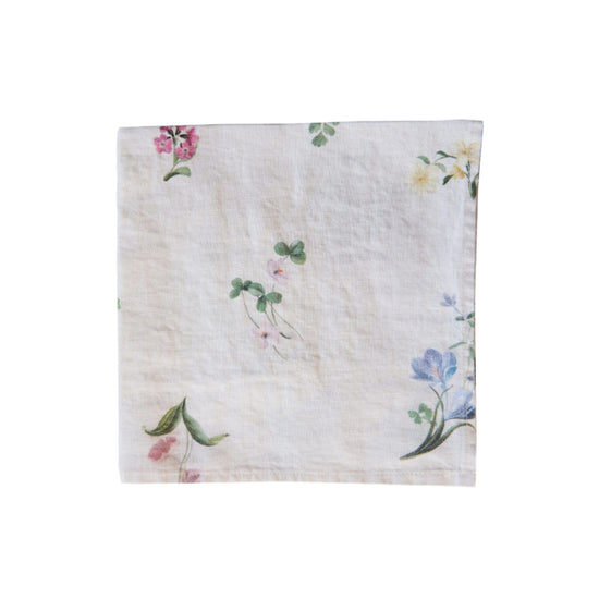 Signs of Spring Linen Napkin