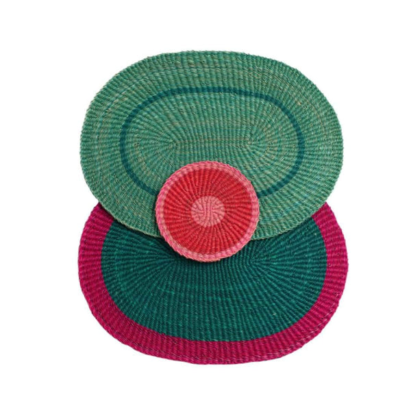Set of 3 Placemats - Kumasi