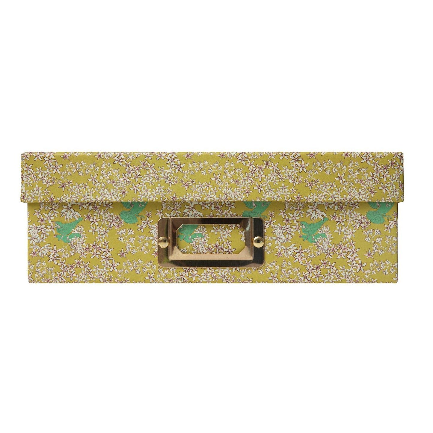 Corali Lemon Deeps Lidded Portfolio Box