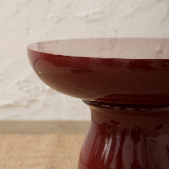 Zanzibar Burgundy Table