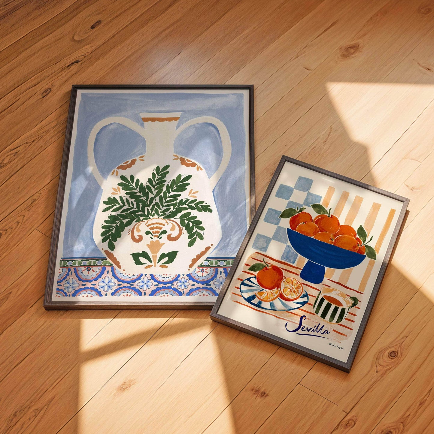 'Frondly Vase' Print