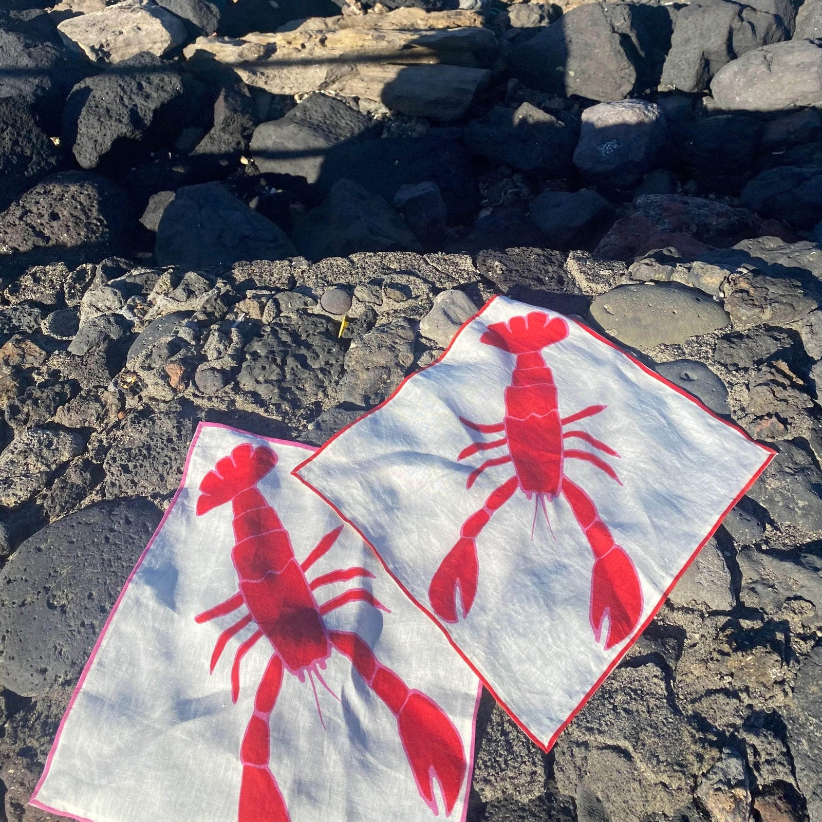 Lobster Napkins - Set of 2