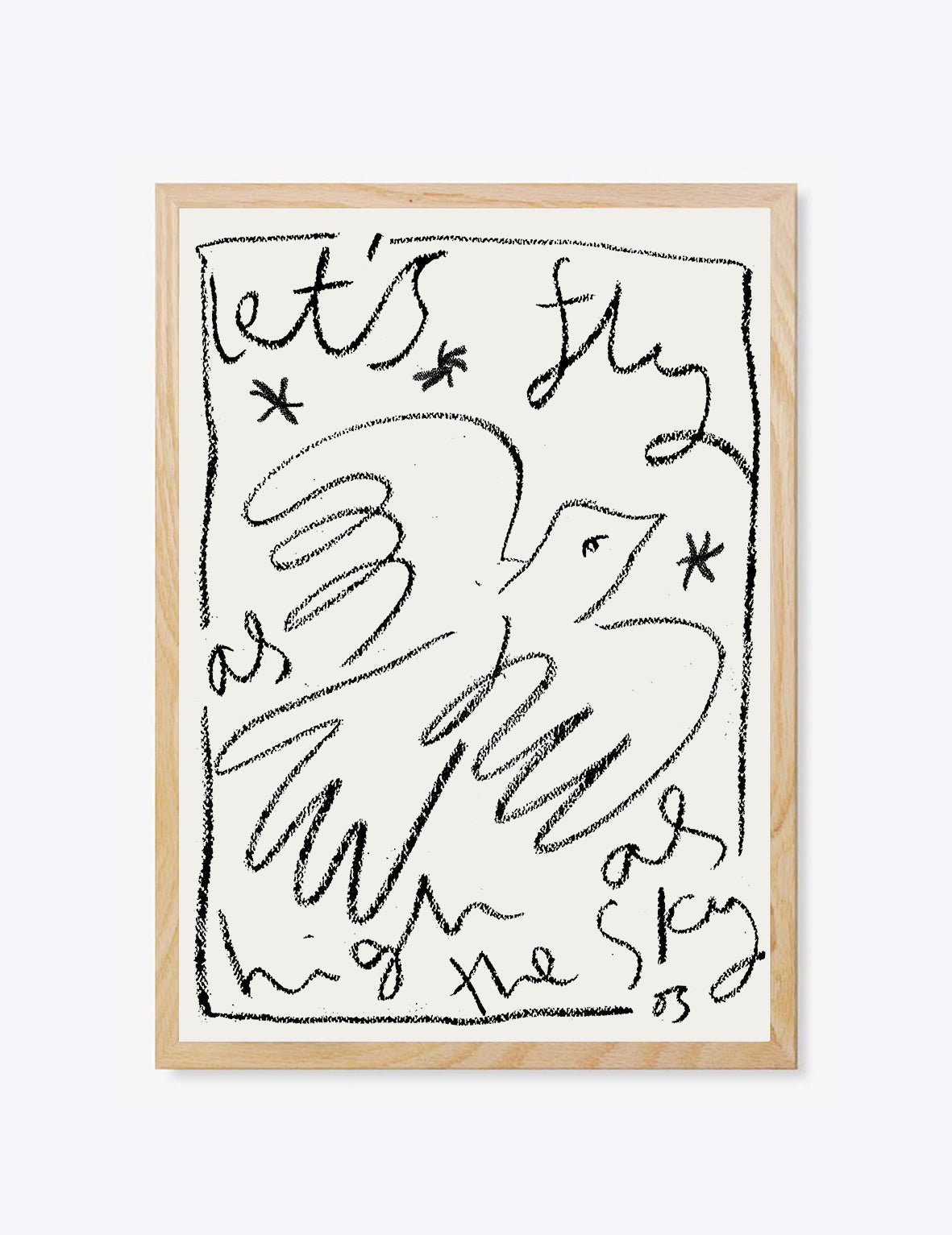Let's Fly Print