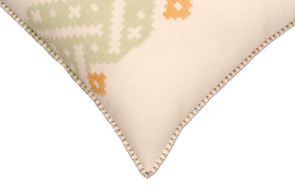 Extra-Weft Merino Pillow Cover 20×20 in