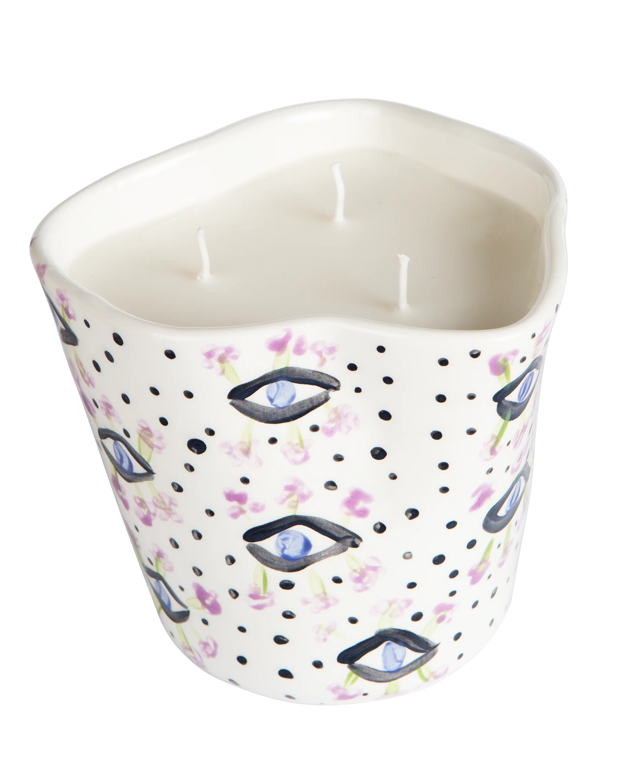 Eyeflower Candle