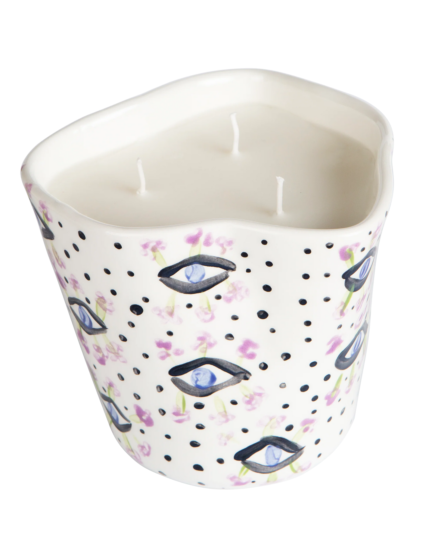Eyeflower Candle