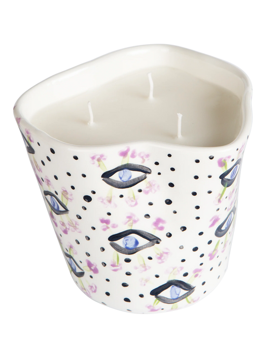 Eyeflower Candle