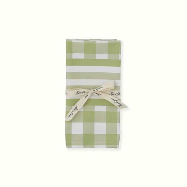 Gingham Cotton Dinner Napkins