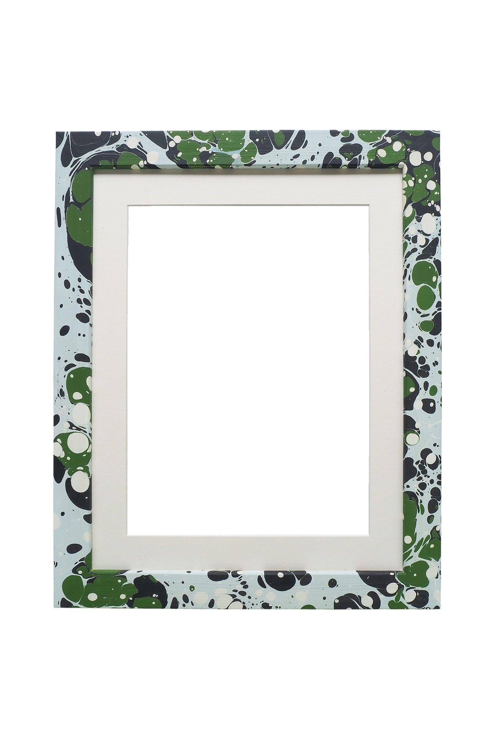Hand Marbled Glacier Frame