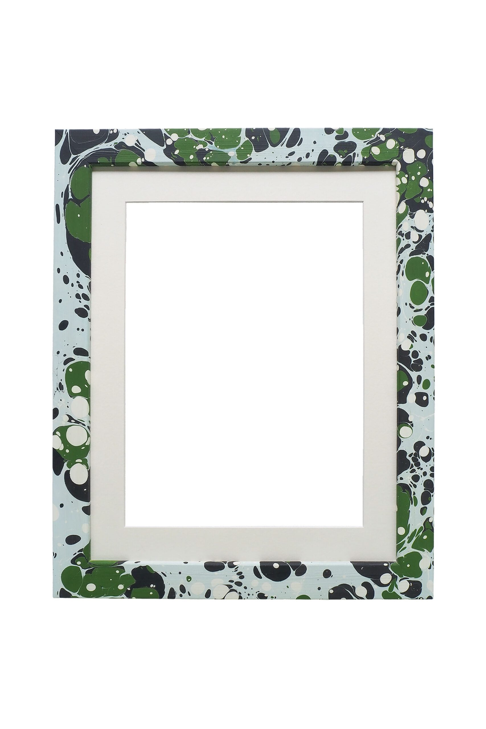 Hand Marbled Glacier Frame