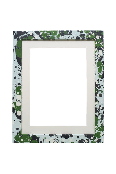 Hand Marbled Glacier Frame