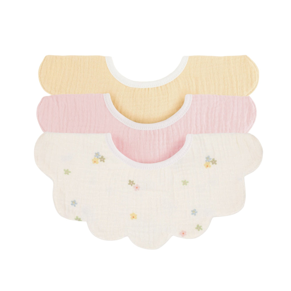 Soft Bibs – Petal Springtime