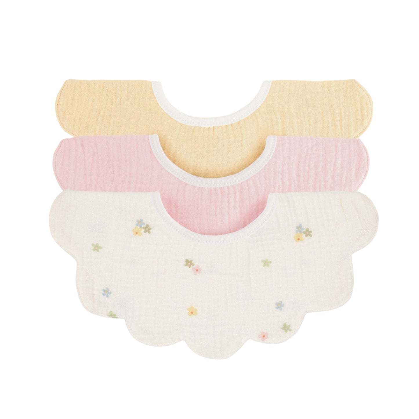 Soft Bibs – Petal Springtime