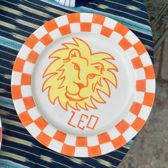 Zodiac Plate - Leo