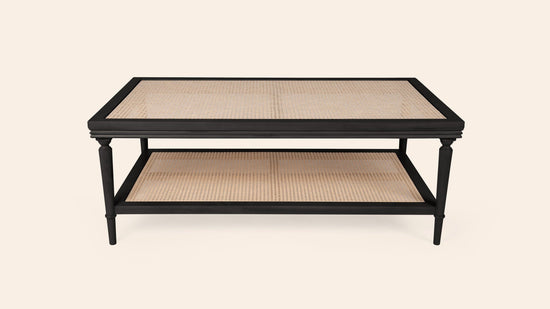 Gaia Coffee Table, Charcoal