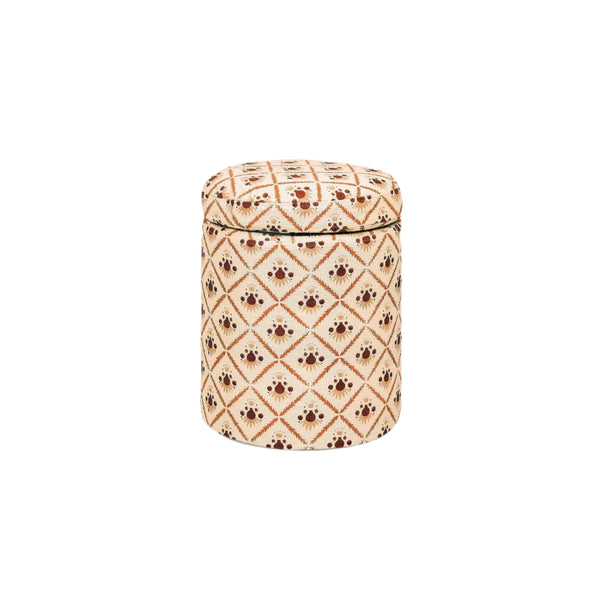 Aurora Footstool, Dusky Pink