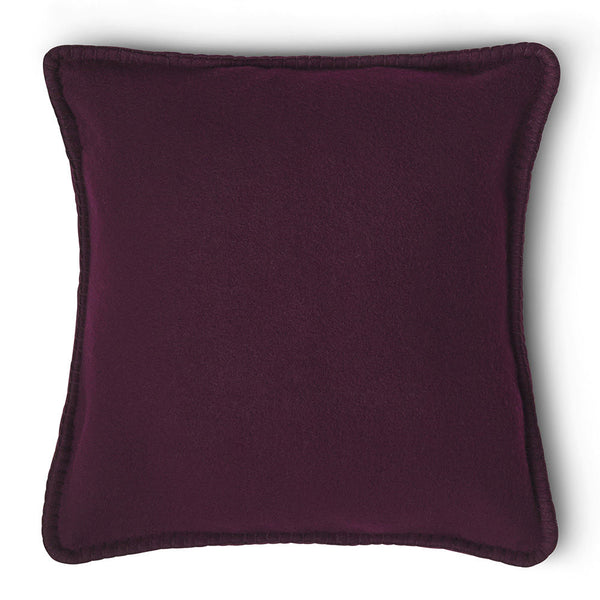 Regal Merino Pillow Cover – Dark Plum
