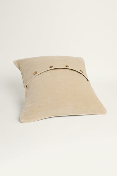 Plush Cushion Cover - Light Green