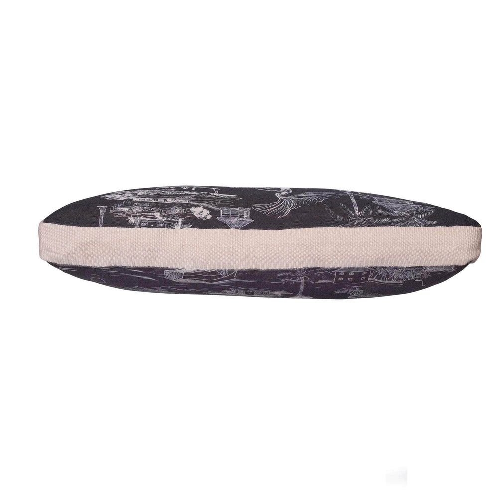 Banana Island Atlantic Grey Kpokpo Cushion