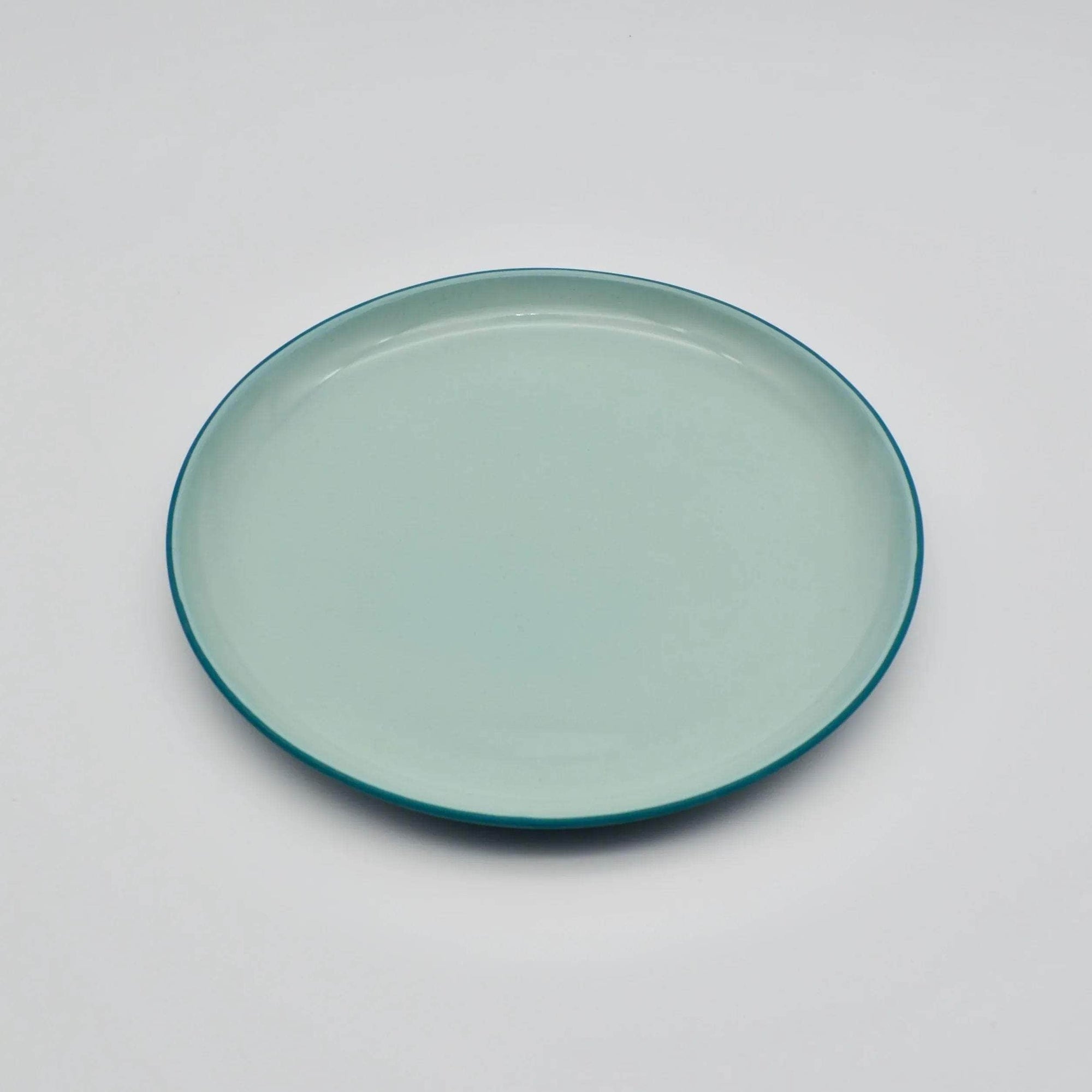 Small Plate Emerald Green