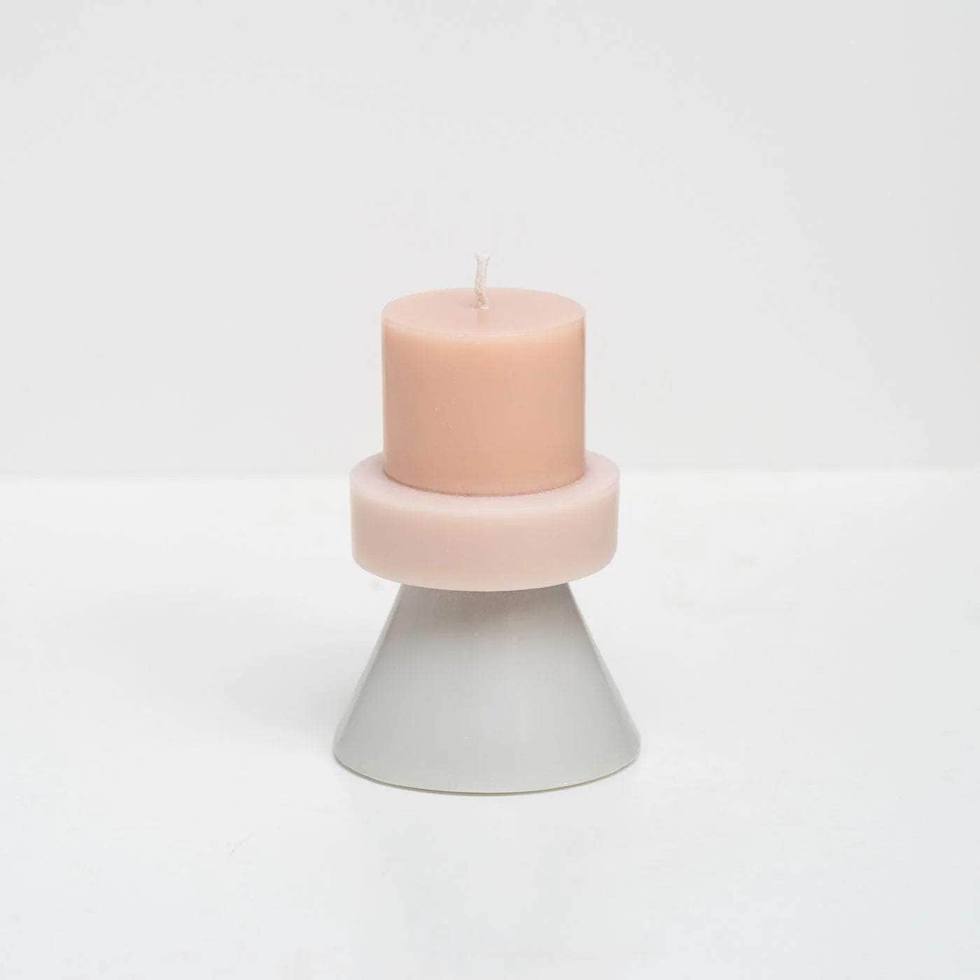 Stack Candle Mini - Ecru / Eggnog / Cloud