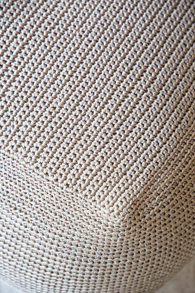 Crochet Pouf