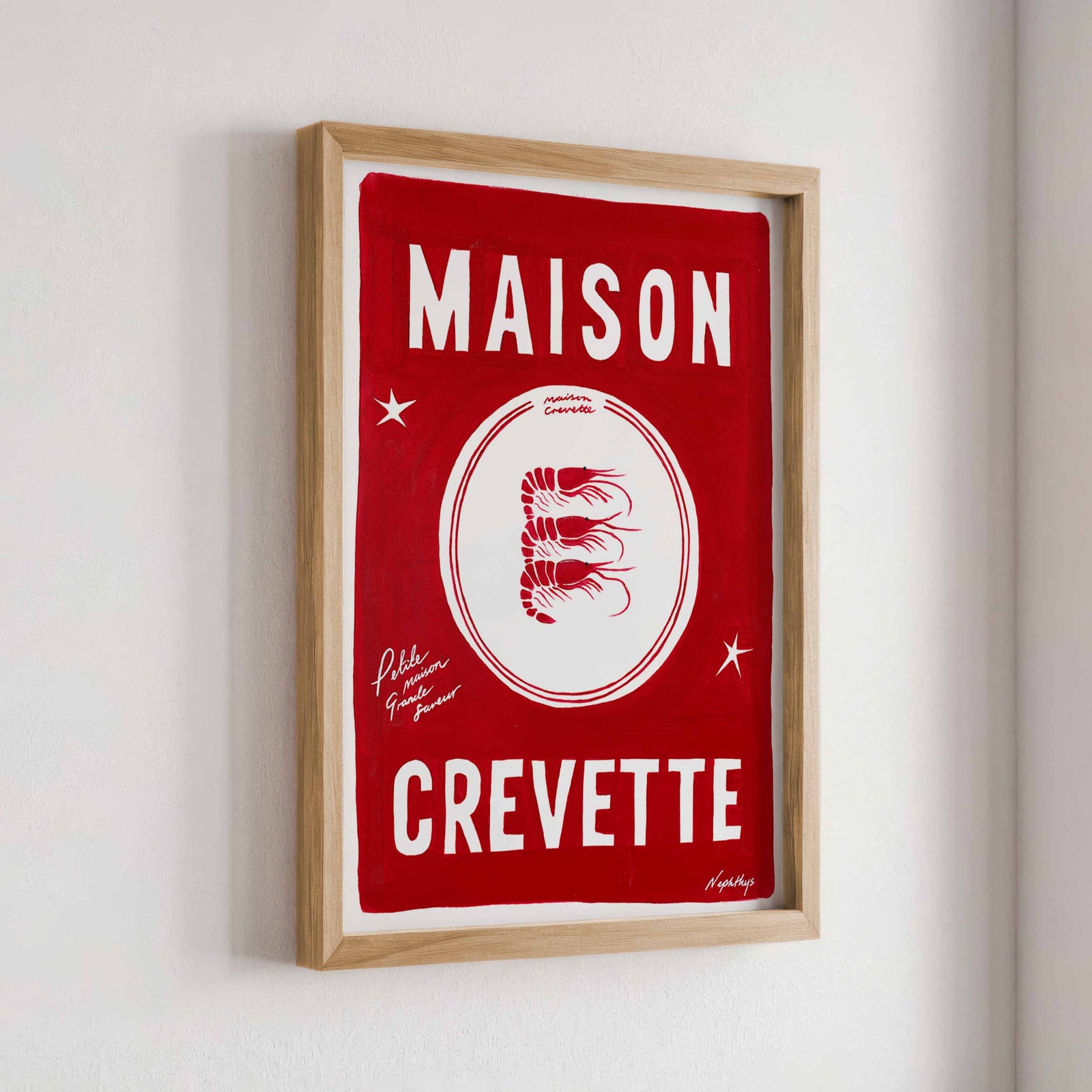 Maison Crevette Print