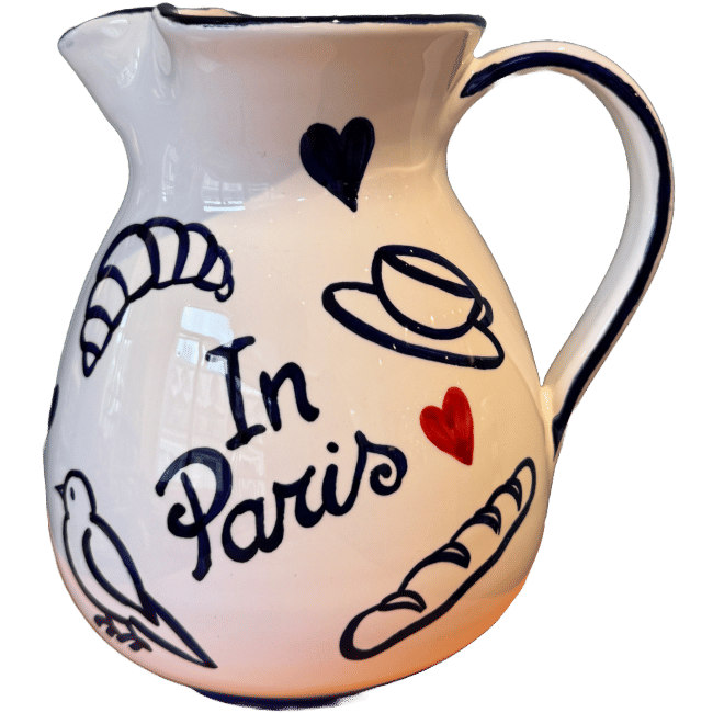 Carafe In Paris Blue