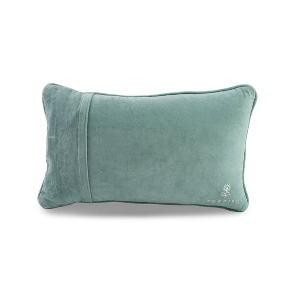 Fly Coach Needlepoint Pillow