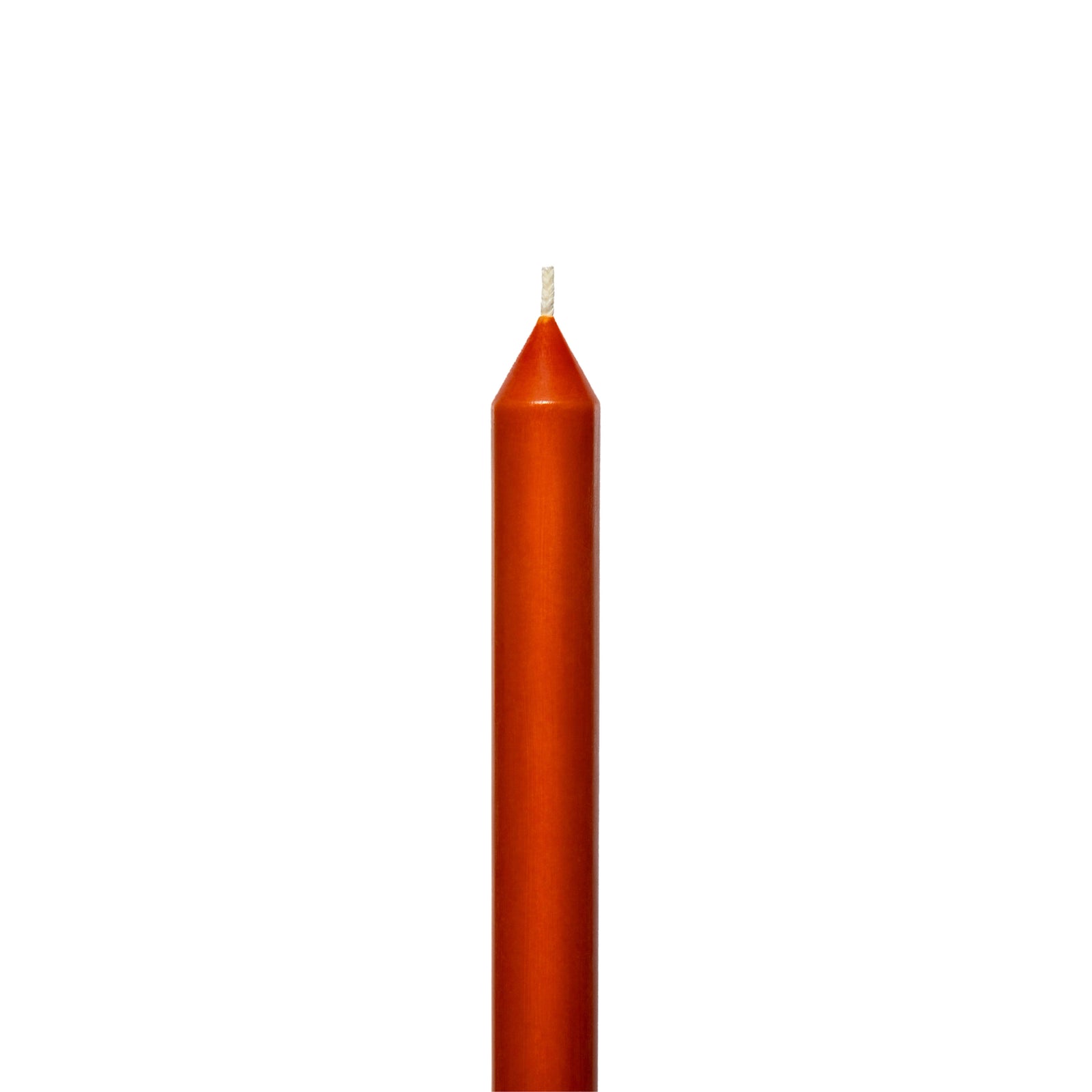 Terracotta Tapered METRE Candle Pair