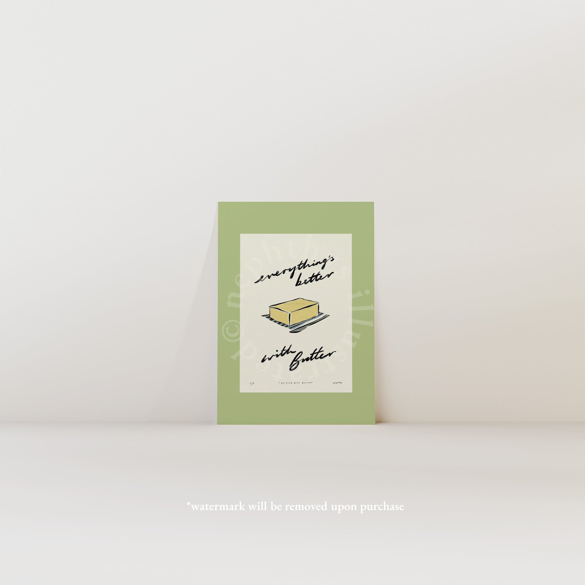 Everything’s Better with Butter Print