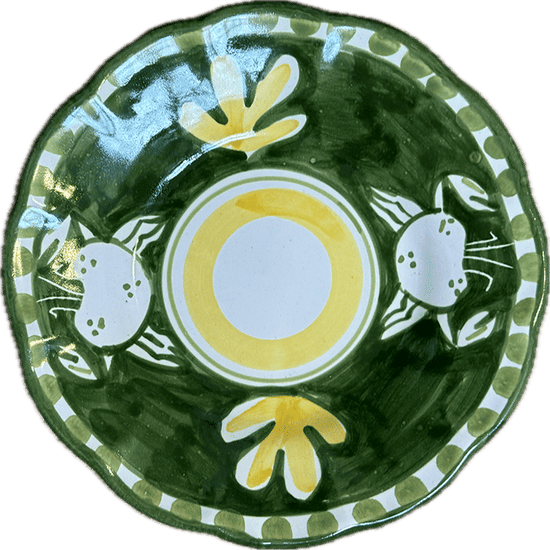 Amalfi Crab Plate 16 cm – Green