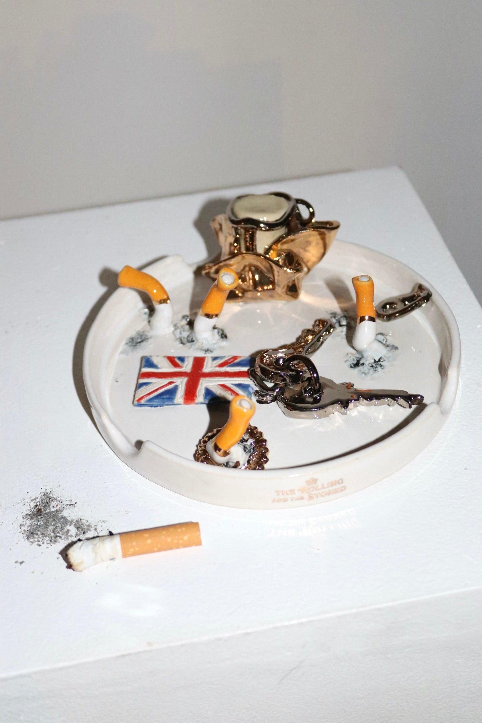 Union Jack Keyring Ashtray