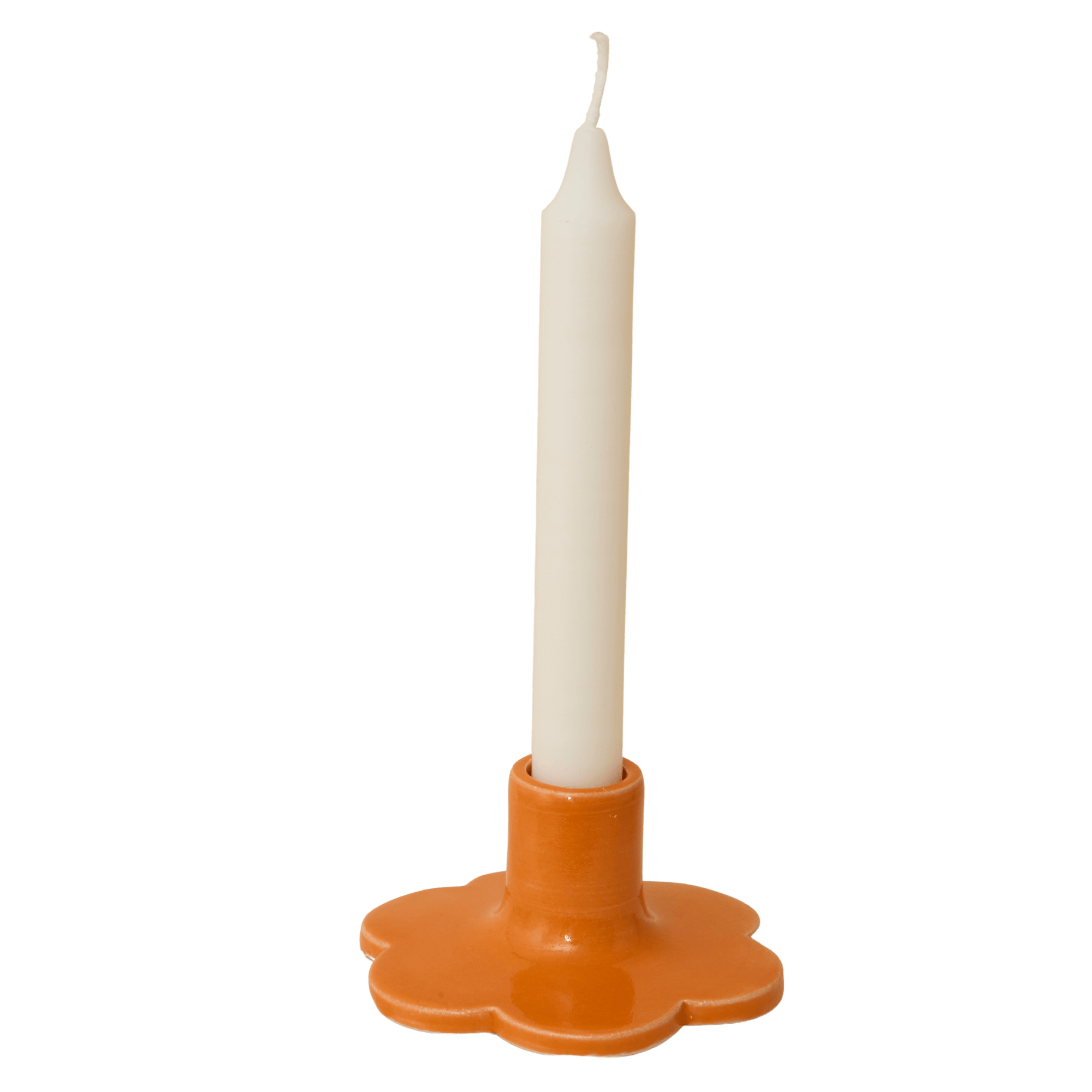 Solo Candle Holder - Orange