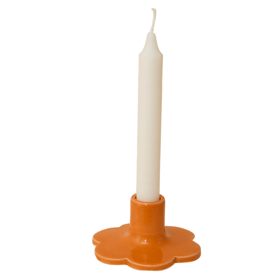 Solo Candle Holder - Orange