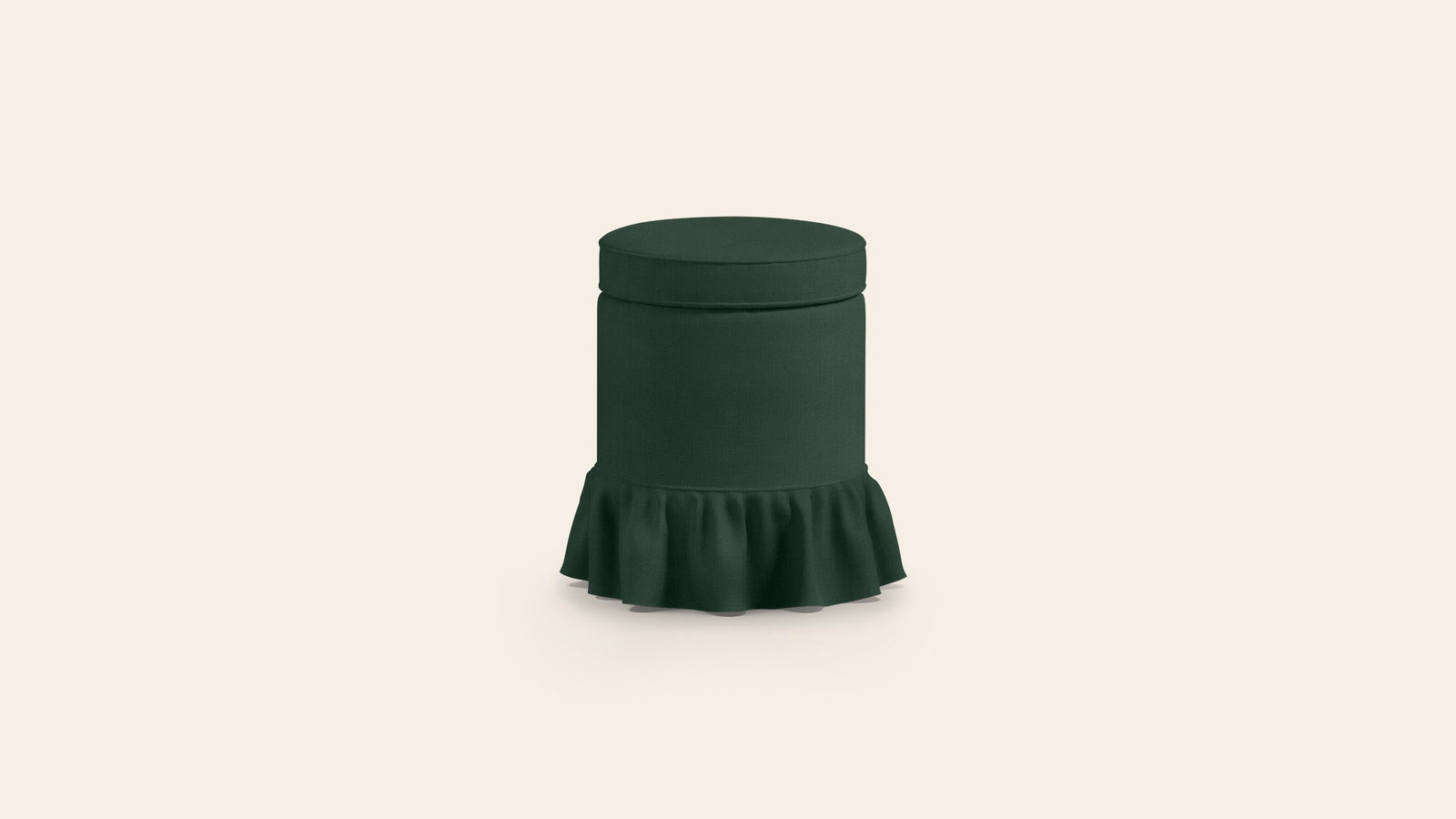 Aurora Footstool, Olive