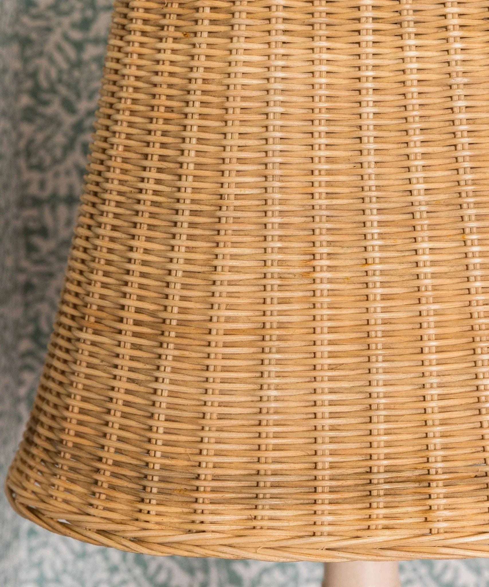 Retro Rattan Lampshade