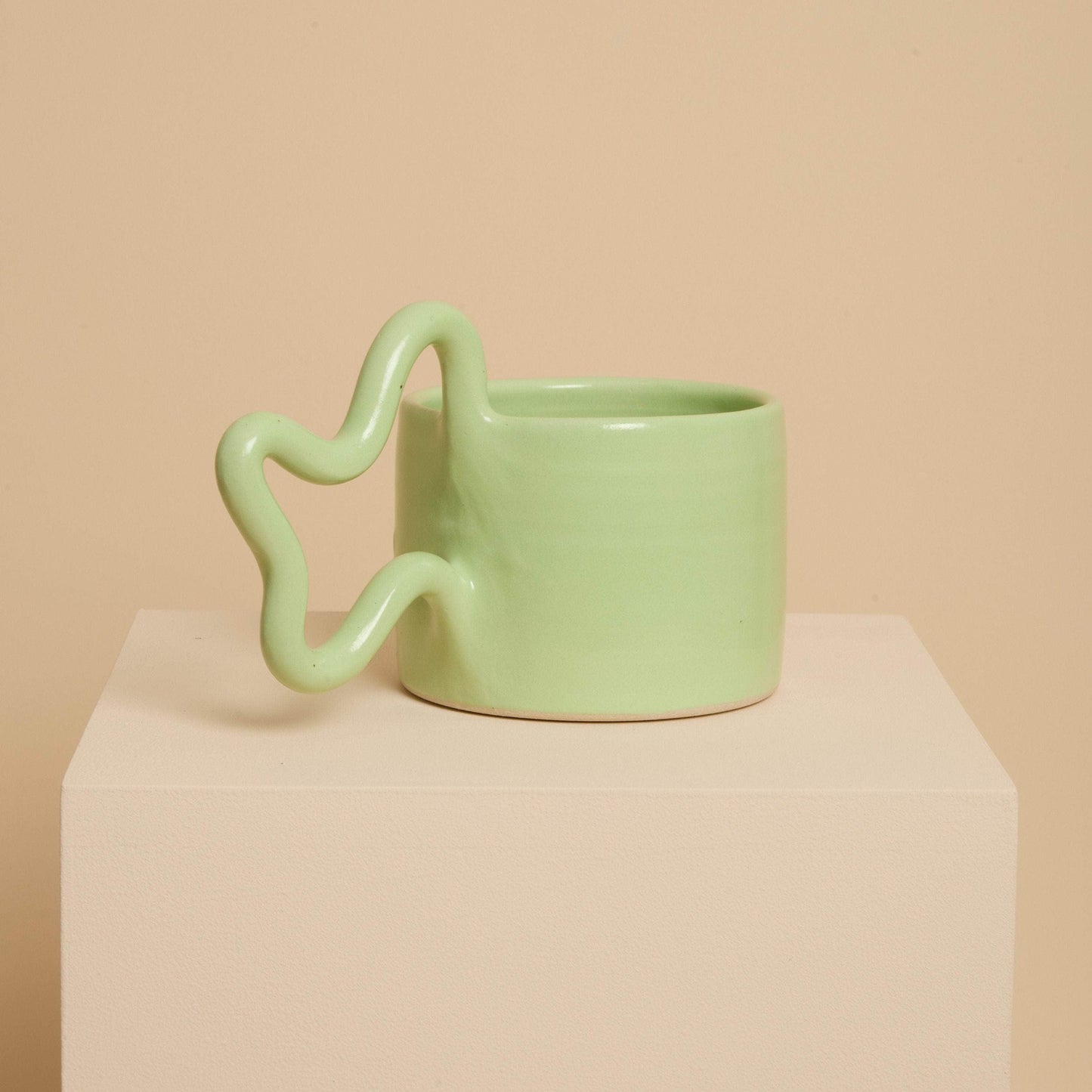 Wiggle Mug - Mint Green