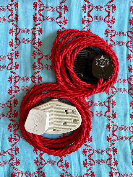Cardinal - Lola's Leads Fabric Extension Cable
