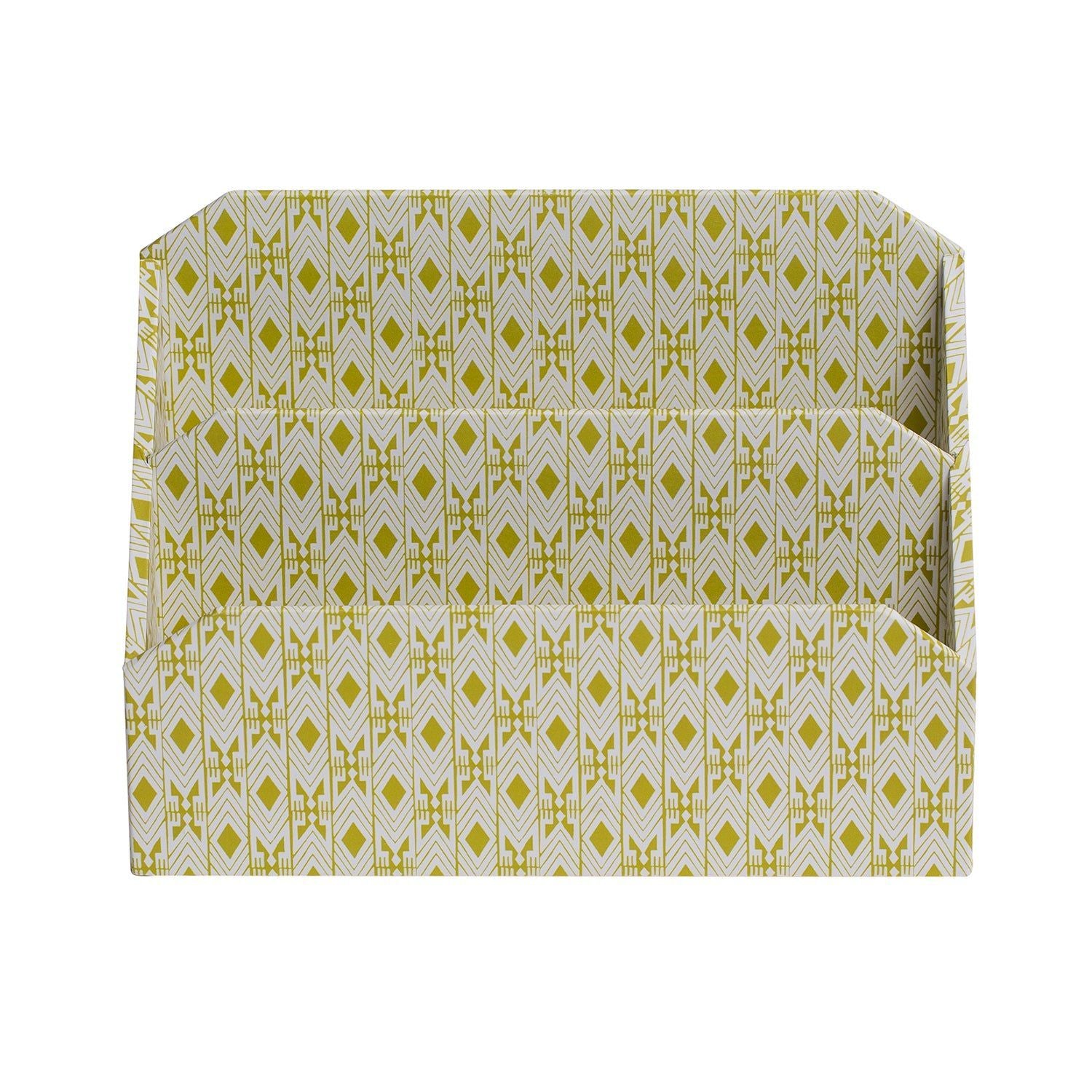 Tijan Maize Yellow Letter Rack