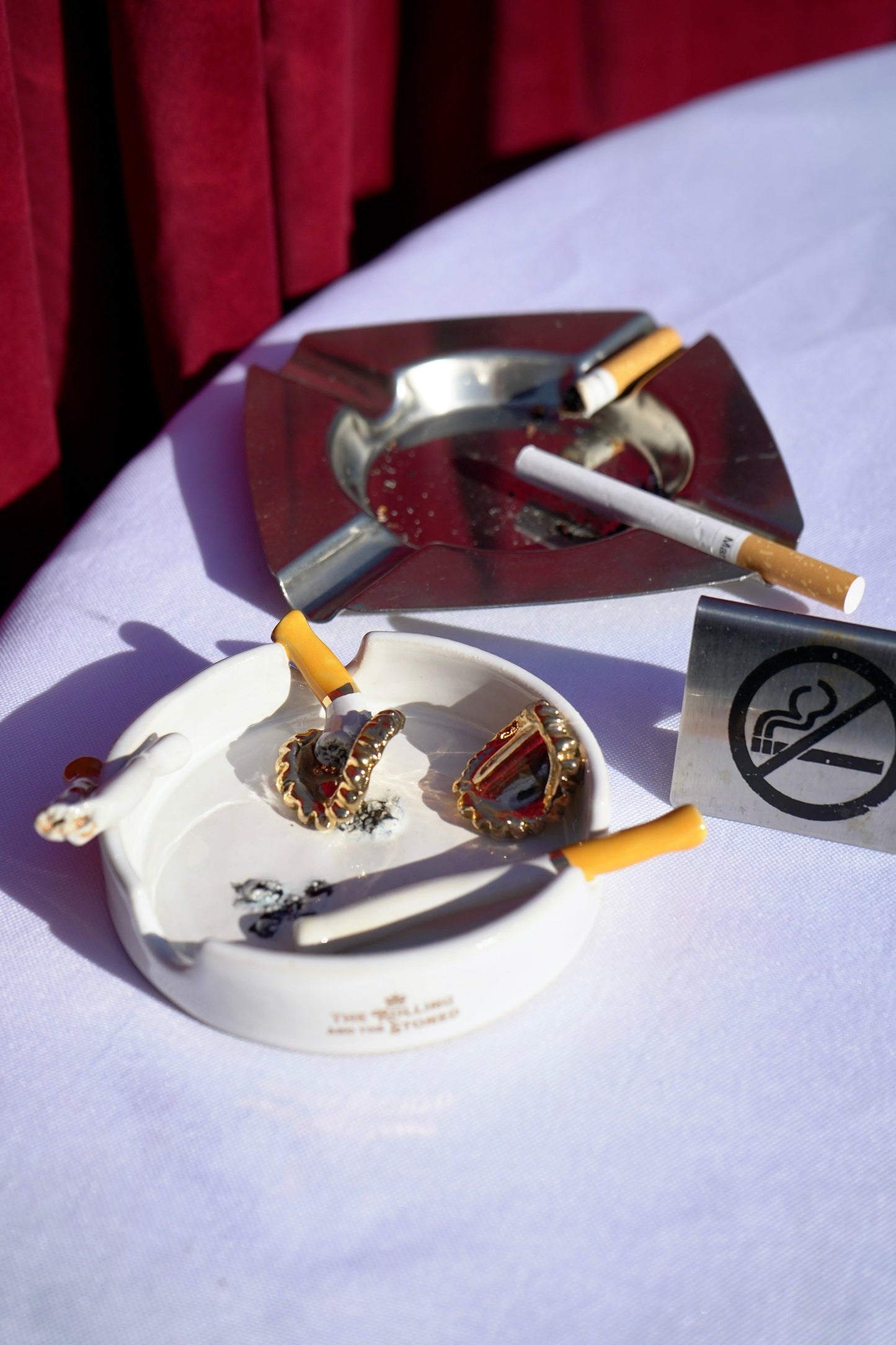 Cigarettes & Alcohol Ashtray
