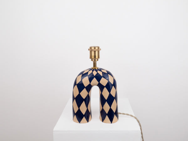 'You' Table Lamp - Blue Diamond