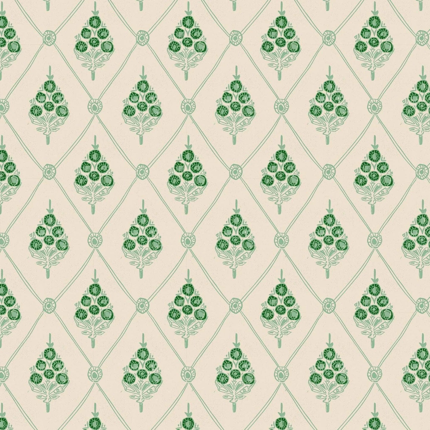 Agra Wallpaper - Jade