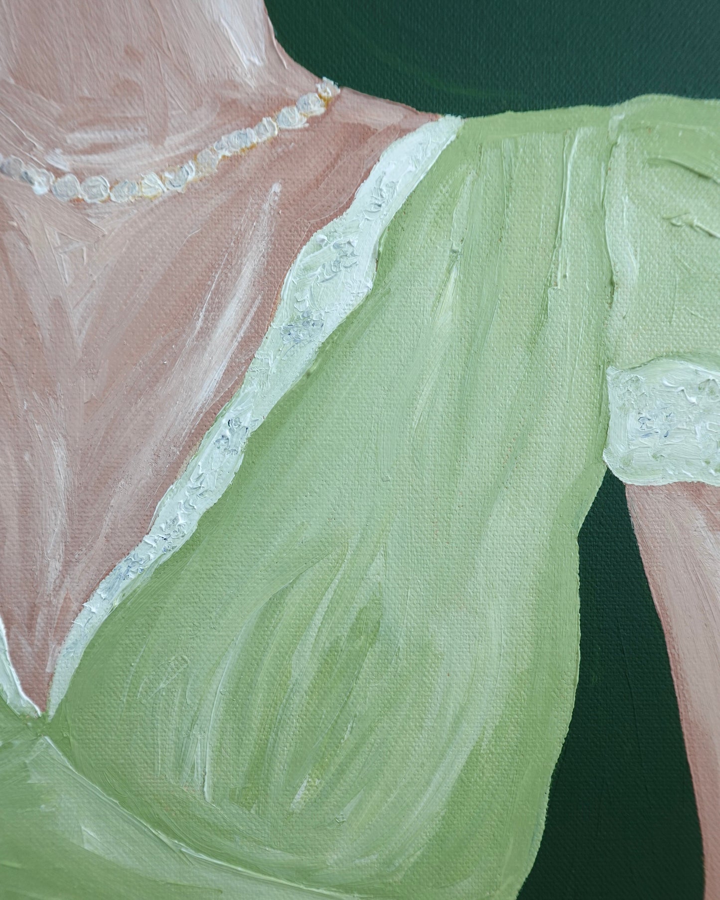 Vestida de Primavera Painting